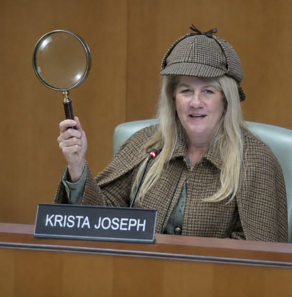 Commissioner Krista Joseph begins the county’s newest investigation: who said yes to IRONMAN?
